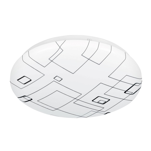 [43176] Luminario LED plafón decorativo 8W 6500K, cuadros, BASIC PLA-501L