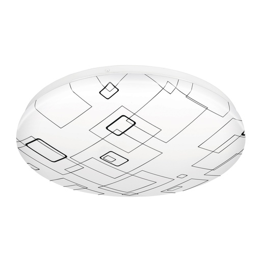 [43179] Luminario LED plafón decorativo 22W 6500K, cuadros, BASIC PLA-504L