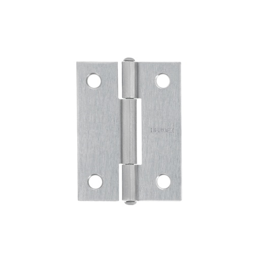 [43187] Bisagra rectangular 2 x 1-1/2', acero natural, HERMEX BR-200