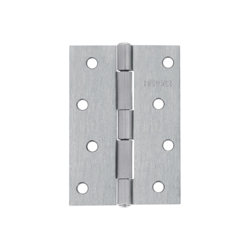 [43191] Bisagra rectangular 4 x 2-3/4', acero natural, HERMEX BR-400