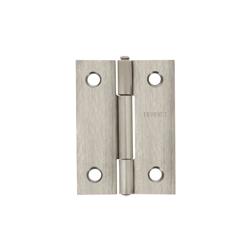 [43201] Bisagra rectangular 2 x 1-1/2', acero inoxidable, HERMEX BR-204