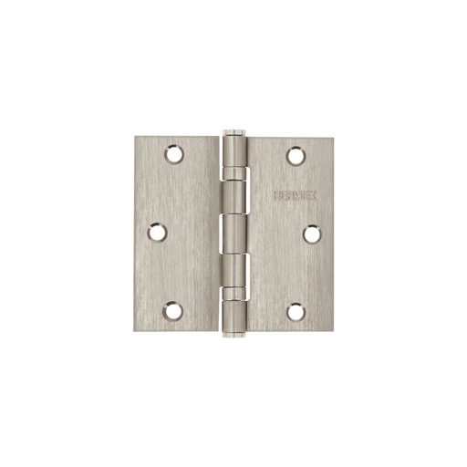 [43228] Bisagra cuadrada 3-1/2' acero inox, cabeza plana, HERMEX BC-354P