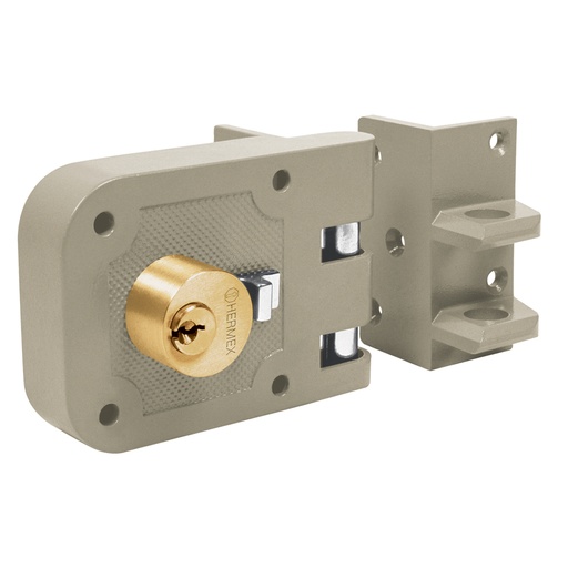 [43493] Cerradura sobreponer, puerta corrediza, derecha, clásica CS-65D