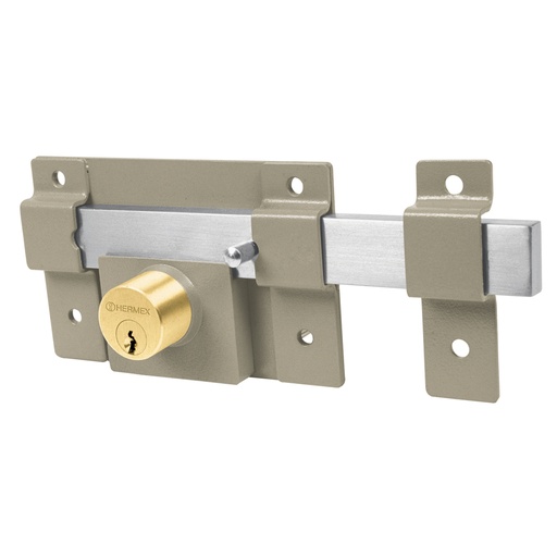 [43500] Cerradura de barra libre, doble cilindro, HERMEX CB-35