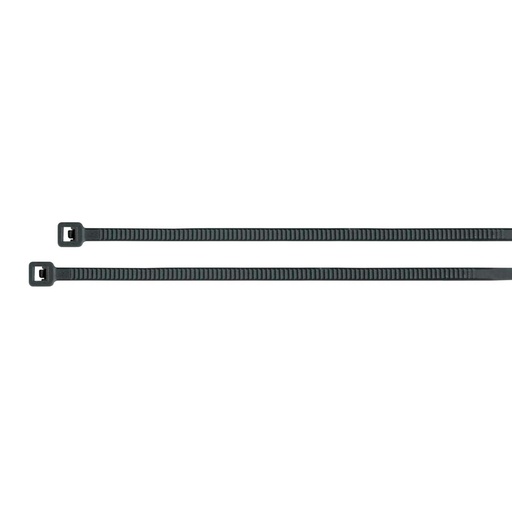 [44322] Bolsa con 100 cinchos plásticos 18 lb, 200 x 2.5 mm, negro CIN-1820N