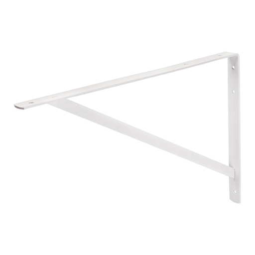 [44672] Ménsula reforzada de acero, blanca, 13 x 20', FIERO MER-20B