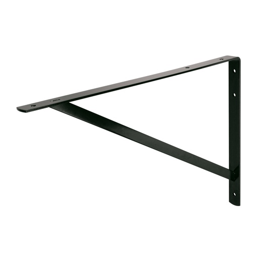[44678] Ménsula reforzada de acero, negra, 13 x 20', FIERO MER-20N