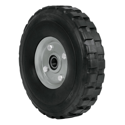 [45487] Rueda de hule sólido 9' para diablo, doble balero, PRETUL RD-92