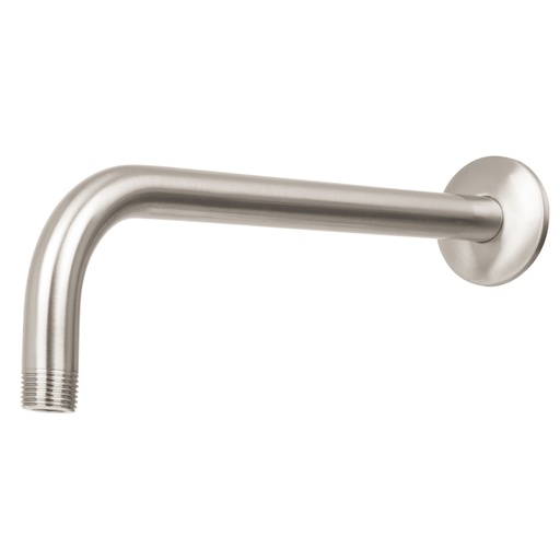 [45588] Brazo y chapetón para regadera, 30 cm, satín, ELEMENT BCH-700N