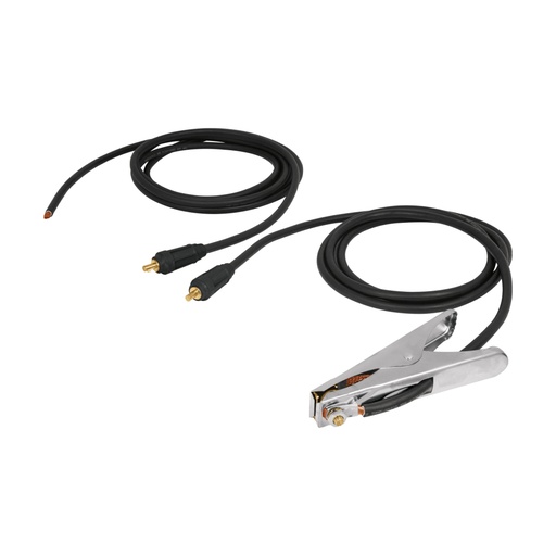 [100288] Cables con pinza de tierra 300A y conector 1/2', EXPERT CAB-300A