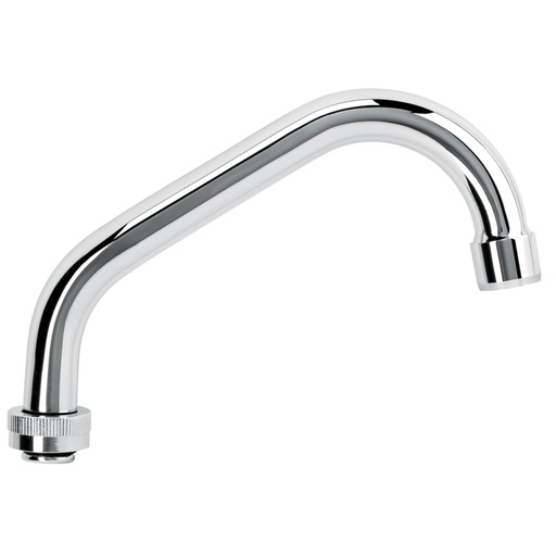 [45713] Cuello largo para mezcladora de lavabo, cromo, BASIC CR-070