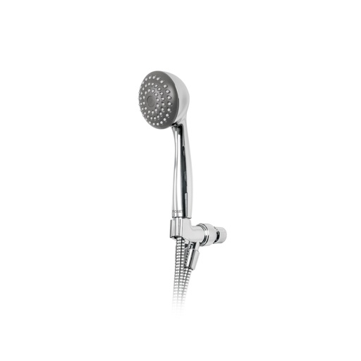 [45787] Regadera de teléfono 3-1/4, ABS, con soporte, cromo, AERO R-011