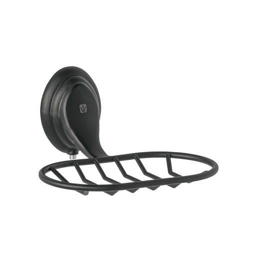 [45991] Jabonera de rejilla, negro, FOSET AQUA AQA-84M