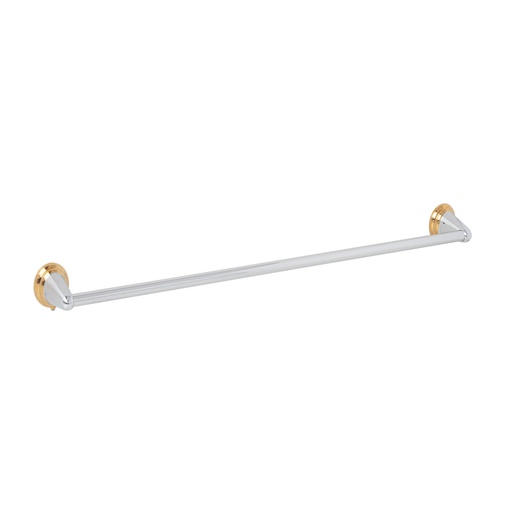 [45993] Toallero de barra largo, cromo-oro, FOSET AQUA AQA-86G