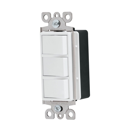 [46007] Interruptor triple, línea Classic, VOLTECK APTR-CL