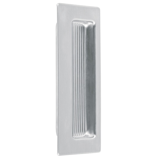[46238] Jaladera de embutir rectangular, cromo mate, HERMEX JALE-31