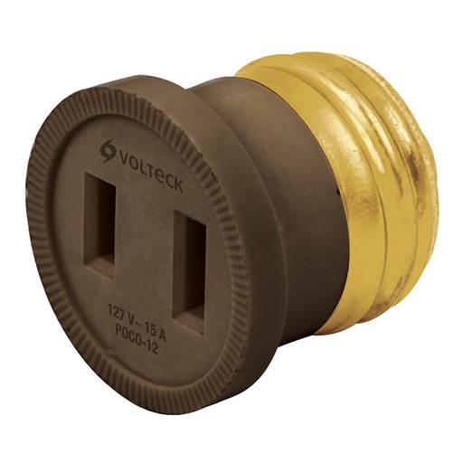 [46490] Adaptador de portalámpara a contacto, VOLTECK POCO-12
