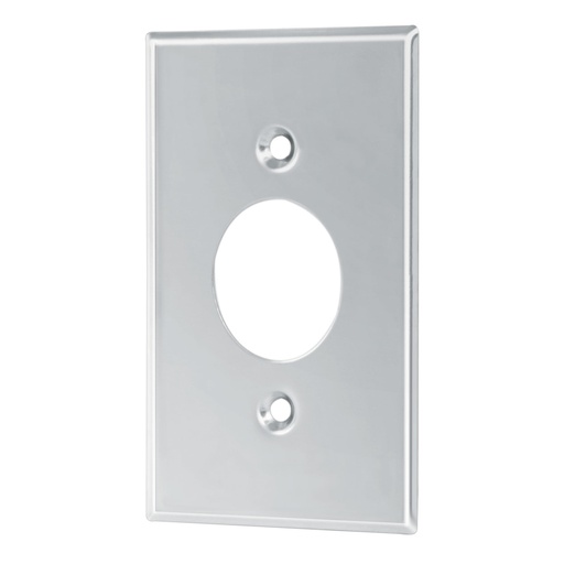 [46546] Placa de Acero Inoxidable para contacto sencillo, Standard PISE-S