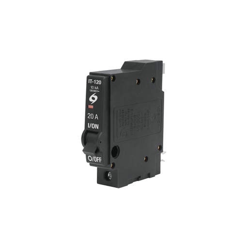 [46701] Interruptor de 1 polo 20A, enchufable, VOLTECK IT-120