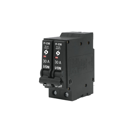 [46705] Interruptor de 2 polos 30 A, enchufable en blíster, VOLTECK IT-230