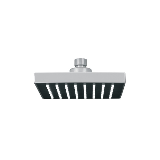 [46735] Regadera cuadrada 6', ABS, sin brazo, cromo, AQUA R-404S