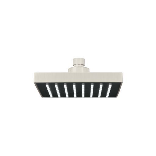 [46741] Regadera cuadrada 6', ABS, sin brazo, satín, AQUA R-404SN