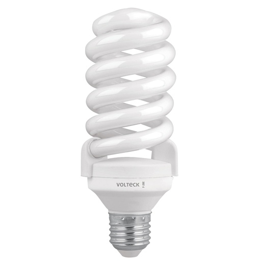 [46827] Lámpara espiral T4 28 W luz de día en blíster, VOLTECK F-28E