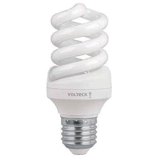 [46848] Lámpara espiral T3 13 W luz de día en blíster, VOLTECK F-13E