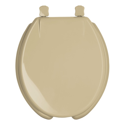 [47033] Asiento redondo para WC, abierto, beige, AQUA AWC-40C