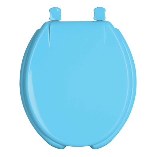 [47034] Asiento redondo para WC, abierto, azul, AQUA AWC-40Z