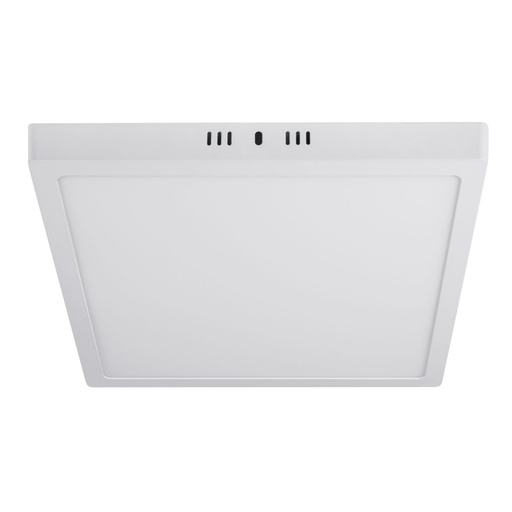 [47445] Luminario LED plafón 24W 6500K, cuadrado, blanco, VOLTECK PLA-213L