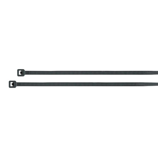 [47465] Bolsa con 1000 cinchos plásticos 18 lb, 100 x 2.5 mm, negro CIN-1810N-M
