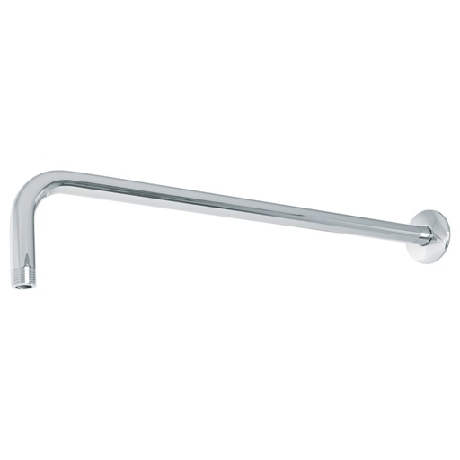 [47752] Brazo recto 50 cm con chapetón para regadera, cromo, FOSET BCH-650