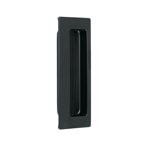 [47799] Jaladera de embutir rectangular, negro mate, HERMEX JALE-61