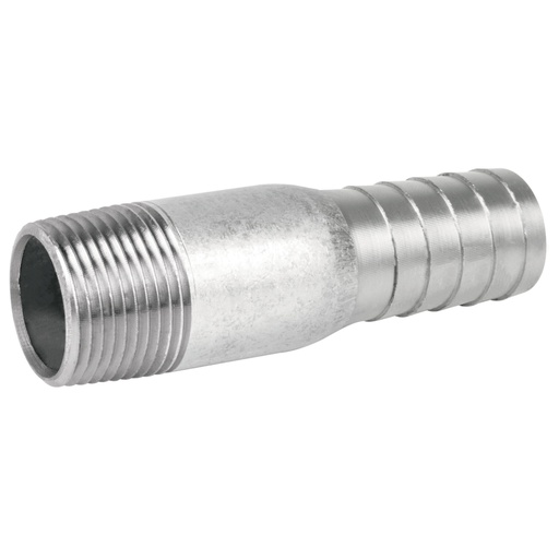 [48176] Niple de acero galvanizado 3/4' tipo botella, FOSET CG-481