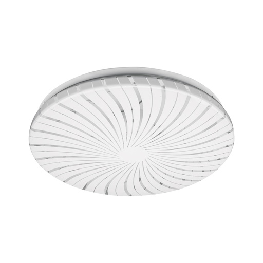 [48209] Luminario LED plafón decorativo 15W 3000K, espiral, BASIC PLA-302LC