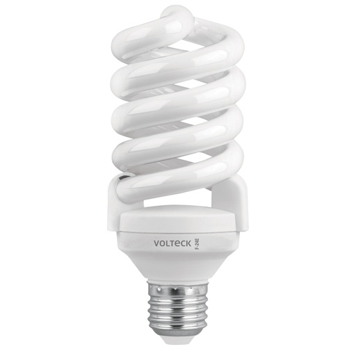 [48215] Lámpara espiral T4 24 W luz de día en blíster, VOLTECK F-24E