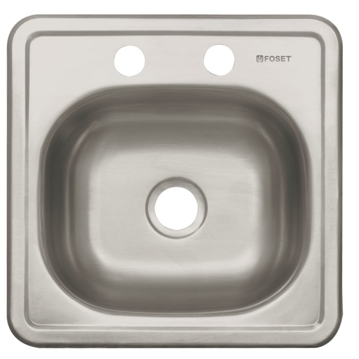 [49208] Tarja de empotrar tipo bar 38 x 38 cm, FOSET BASIC TA-38B
