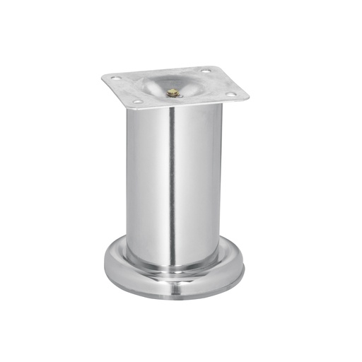 [49304] Pata para sofá y mueble, cromo, 100 mm altura, HERMEX PAMU-10