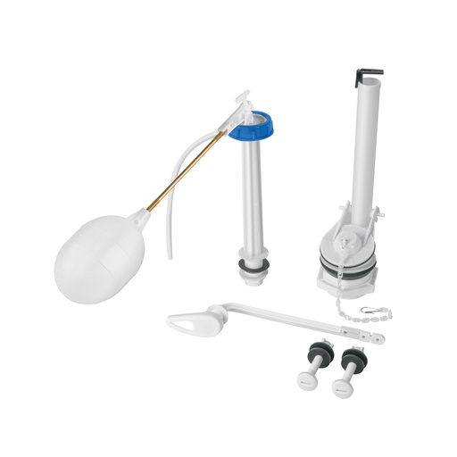 [49326] Juego accesorios para WC, 2' con flotador tradicional, BASIC VW-356