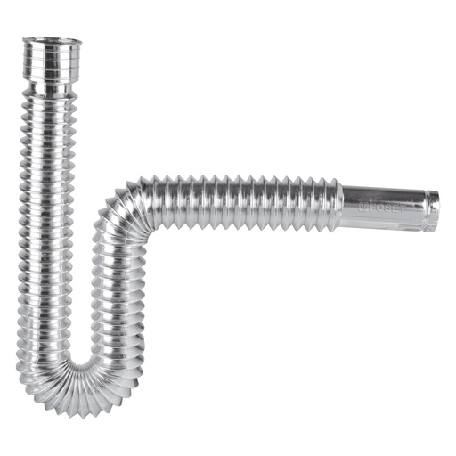 [49507] Céspol flexible de polietileno cromado, lavabo o fregadero CE-236