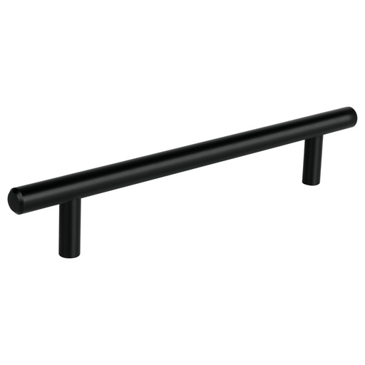 [49733] Jaladera de acero, 160mm, línea Cilindro, negro, HERMEX JAL-0363
