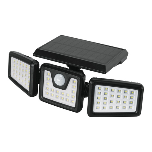 [49782] Luminario solar LED 7W 6500K, sensor de movimiento, VOLTECK ARB-801L