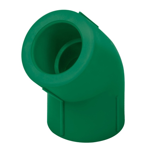 [49868] Codo 45° de PPR, 3/4' (25mm), FOSET CV-862