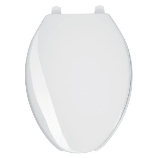 [49905] Asiento alargado para WC, abierto, blanco, AQUA AWC-45B