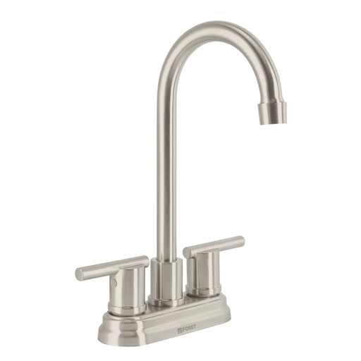 [49942] Mezcladora satín 4' para lavabo cuello tipo bar, ELEMENT ELM-43N