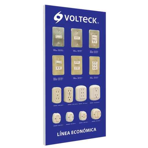 [51584] Exhibidor línea económica, VOLTECK EX-LE-VK