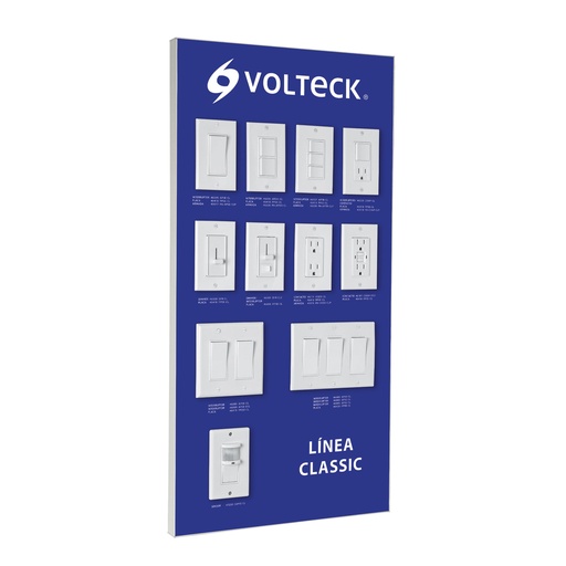 [51587] Exhibidor línea clásica, VOLTECK EX-LC-VK