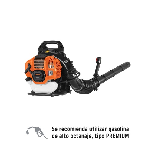 [102970] Sopladora con motor de 53cc a gasolina, tipo mochila, TRUPER SOPLA-53