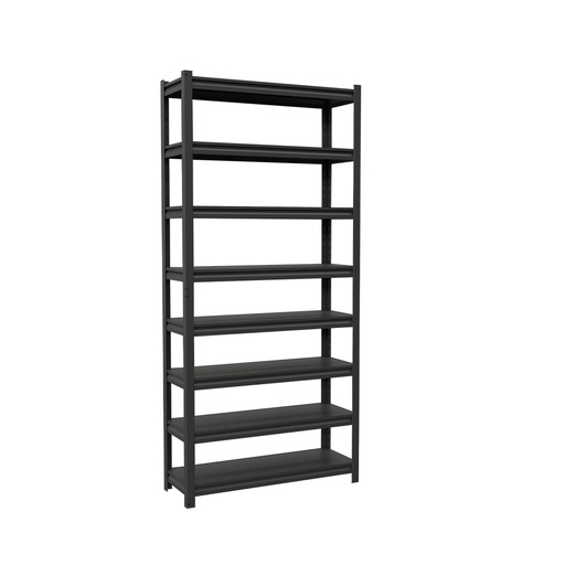 [58001] Estante metálico 8 repisas capacidad 80kg, 85x30x180, TRUPER ESTM-830